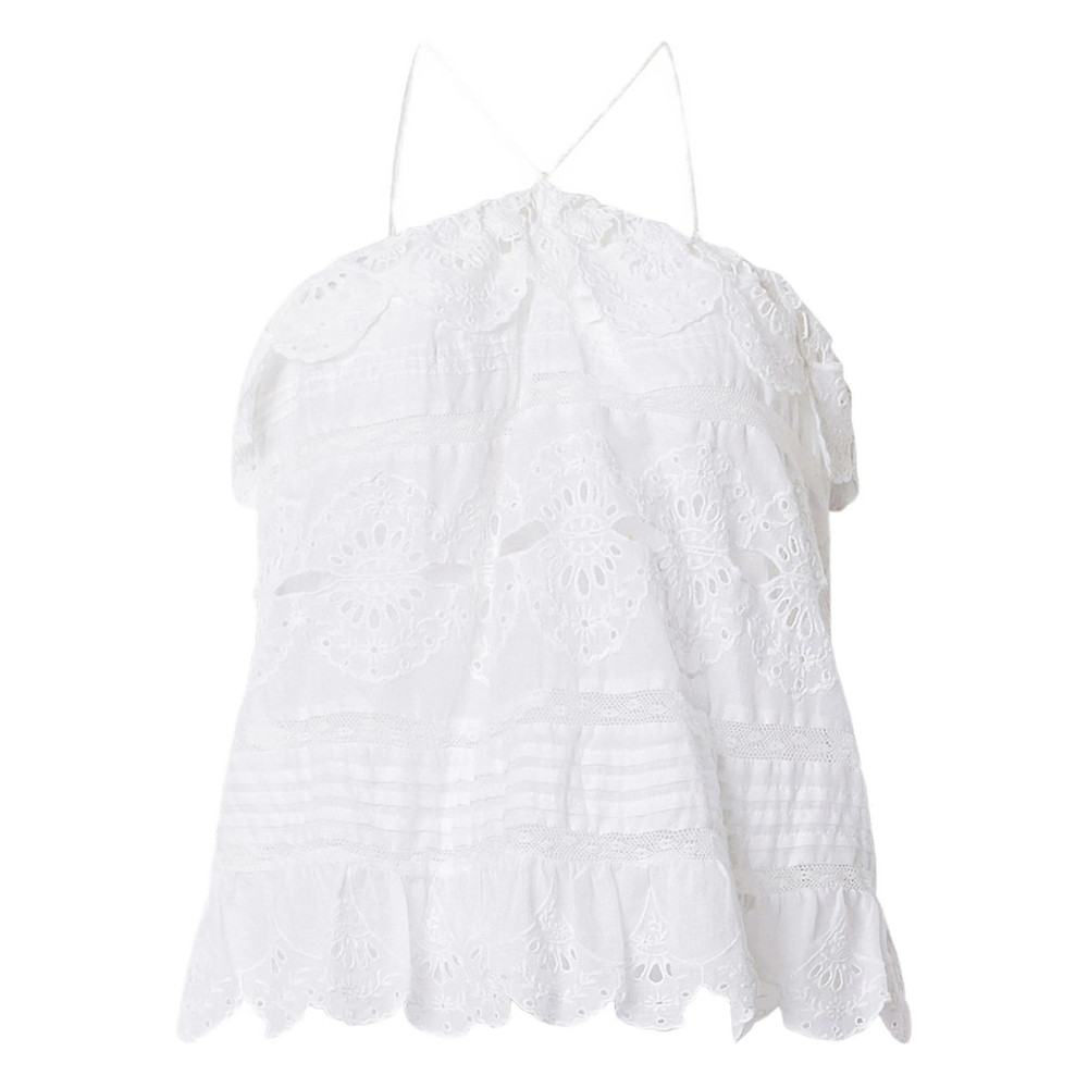 Marant Étoile Prisha Ruffled Top