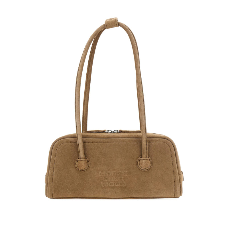 Margesherwood Soft Suede Top-handle Bag