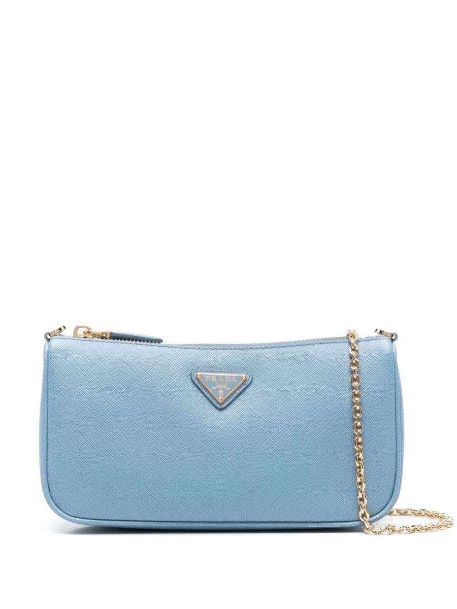 Saffiano-leather cross body bag