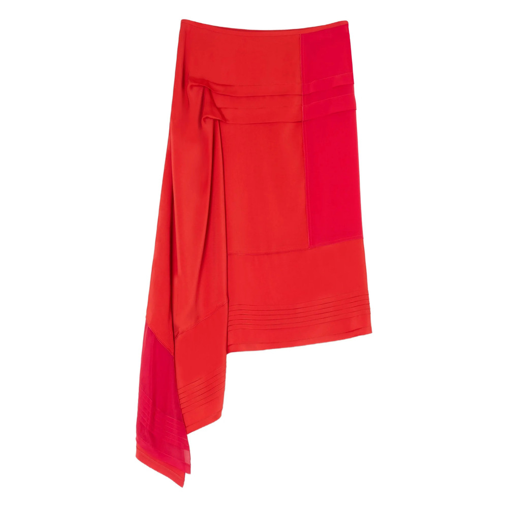 Lemaire Pleated Asymmetric Skirt