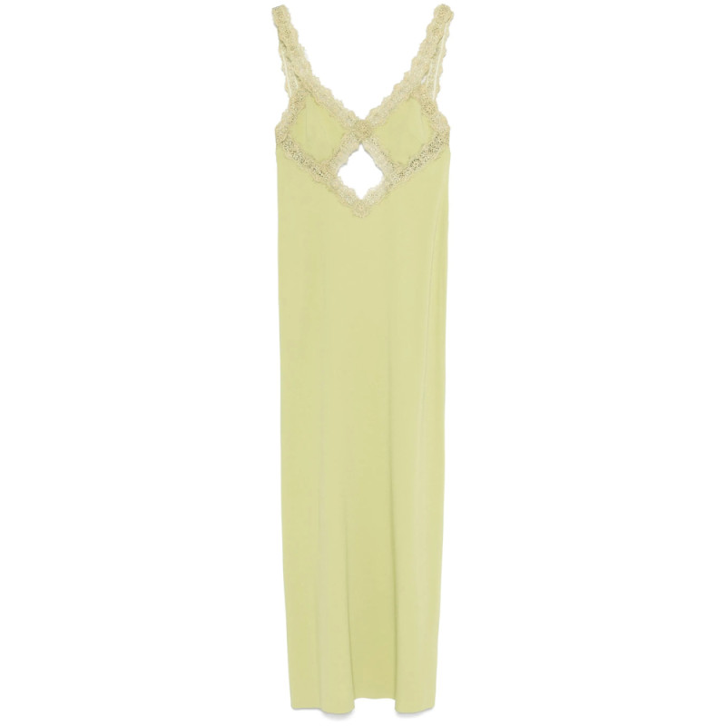 Blumarine Corded-lace Maxi Dress