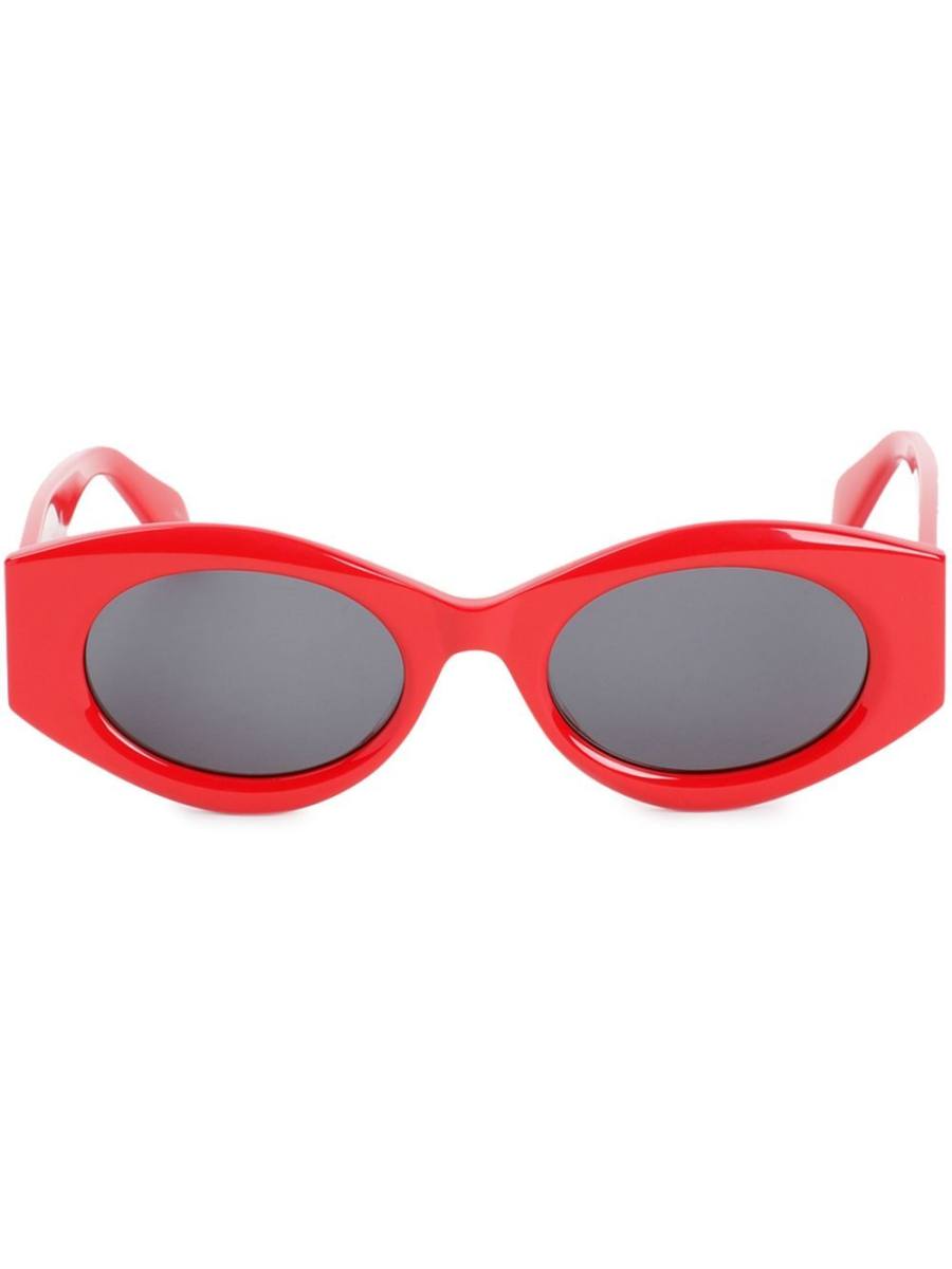 oval frame sunglasses
