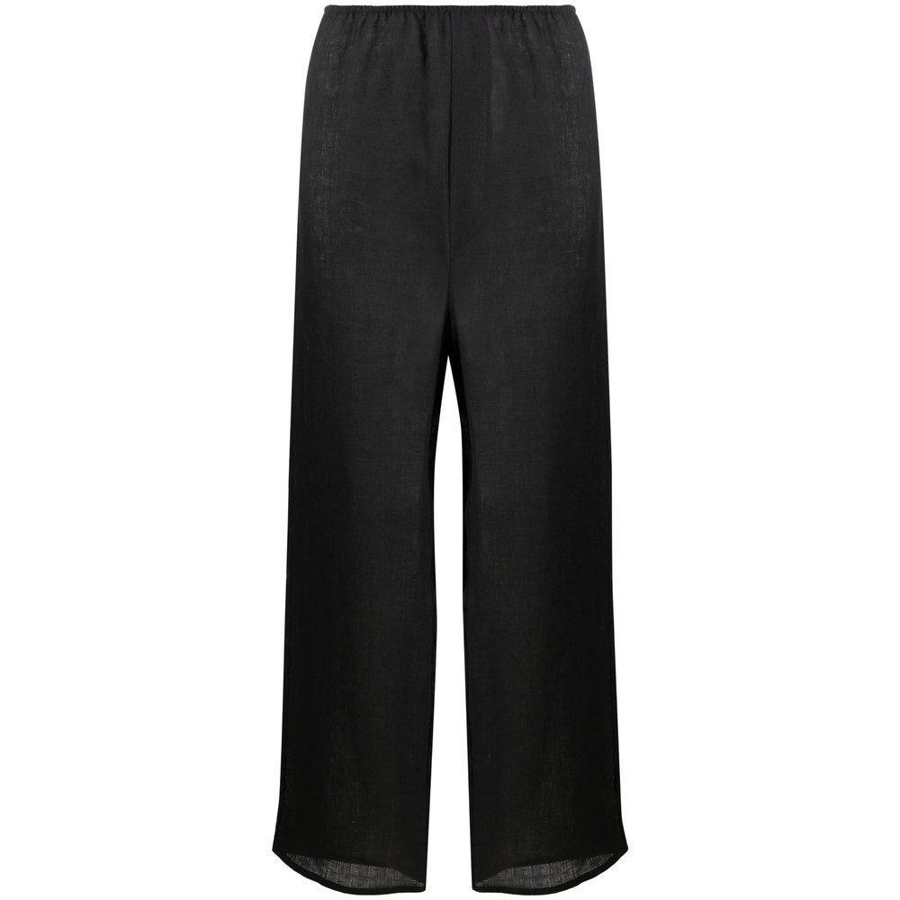 Baserange Domond Wide-leg Linen Trousers
