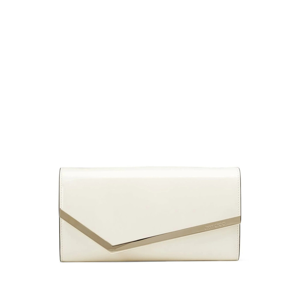 Jimmy Choo Emmie Leather Clutch Bag