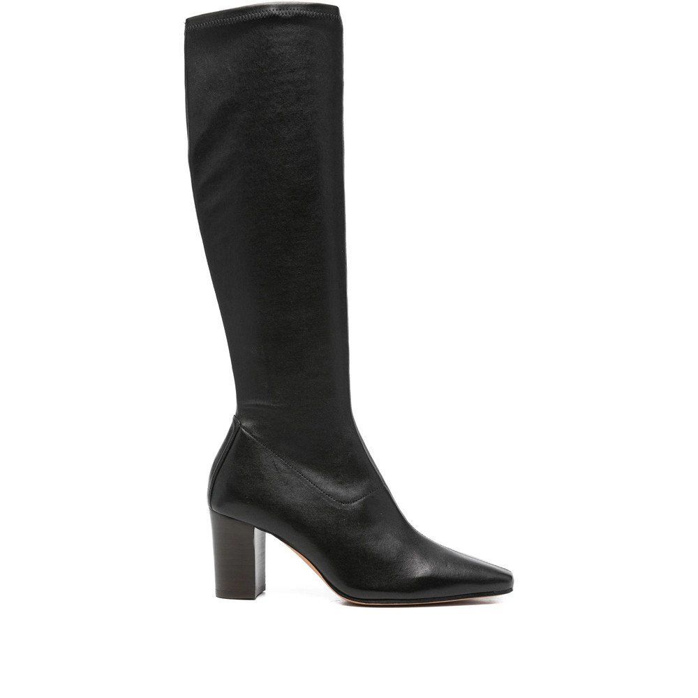 Jude Square-toe Leather Boots