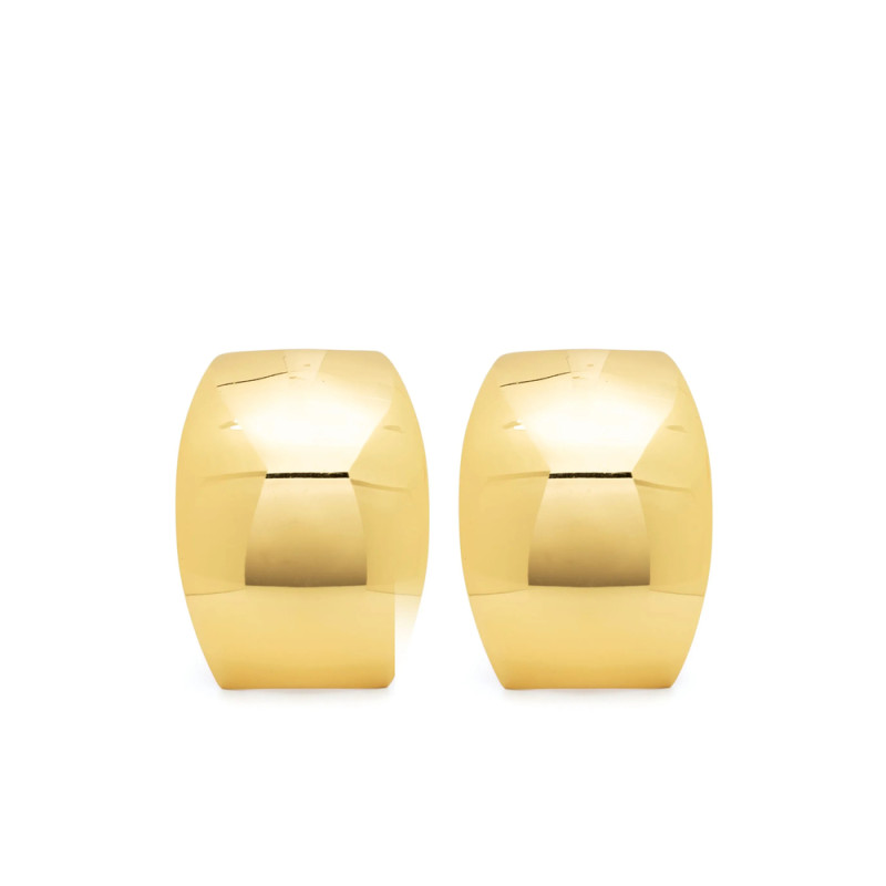 Federica Tosi Oval-design Polished Earrings