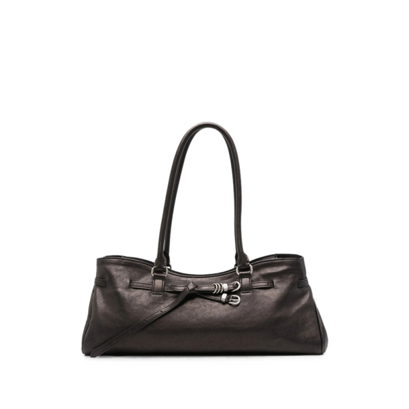 Margesherwood Buckle-detail Leather Tote Bag