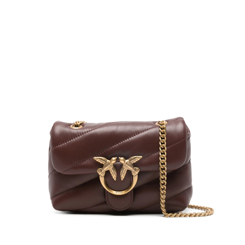 Pinko Baby Love Quilted Chain Shoulder Bag