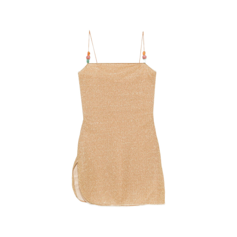 Oséree Lumieré Bead-embellishment Mini Dress