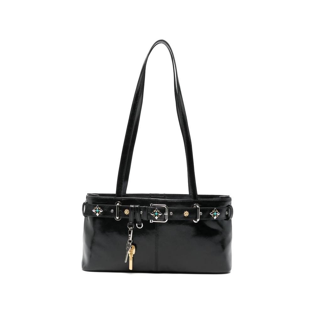Osoi Gemstone-embellished Buckled Shoulder Bag