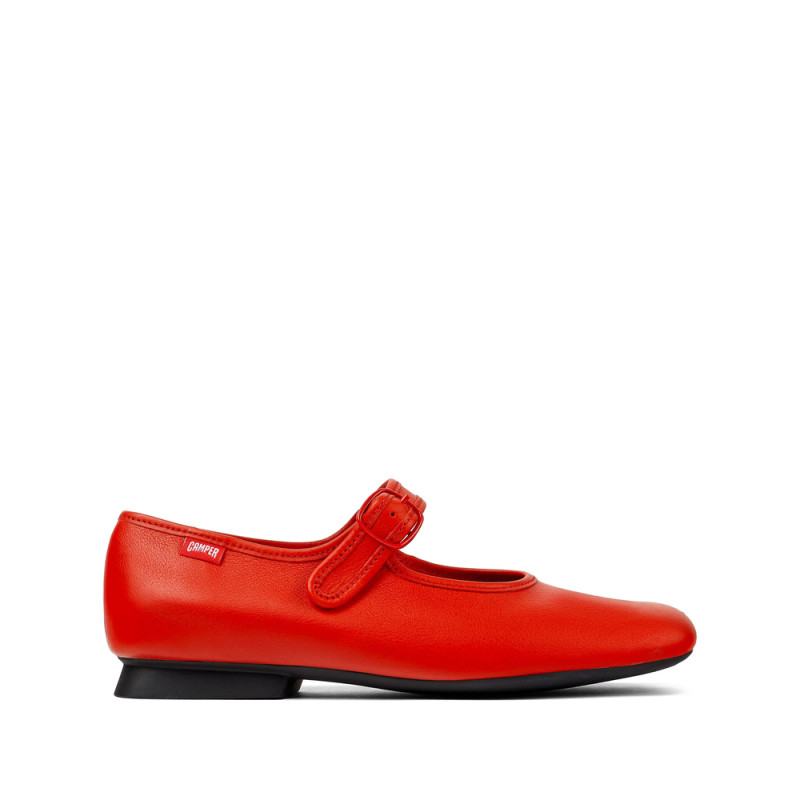 Camper Casi Myra Leather Ballerina Shoes