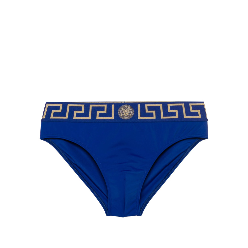 Versace Underwear Greca Border Swim Briefs