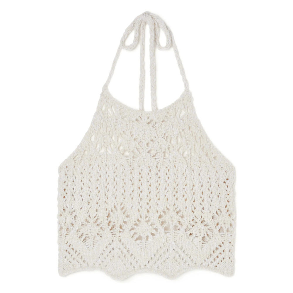 Alanui Lagoon Romance Crochet Top