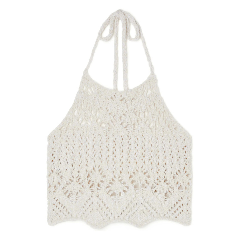 Alanui Lagoon Romance Crochet Top