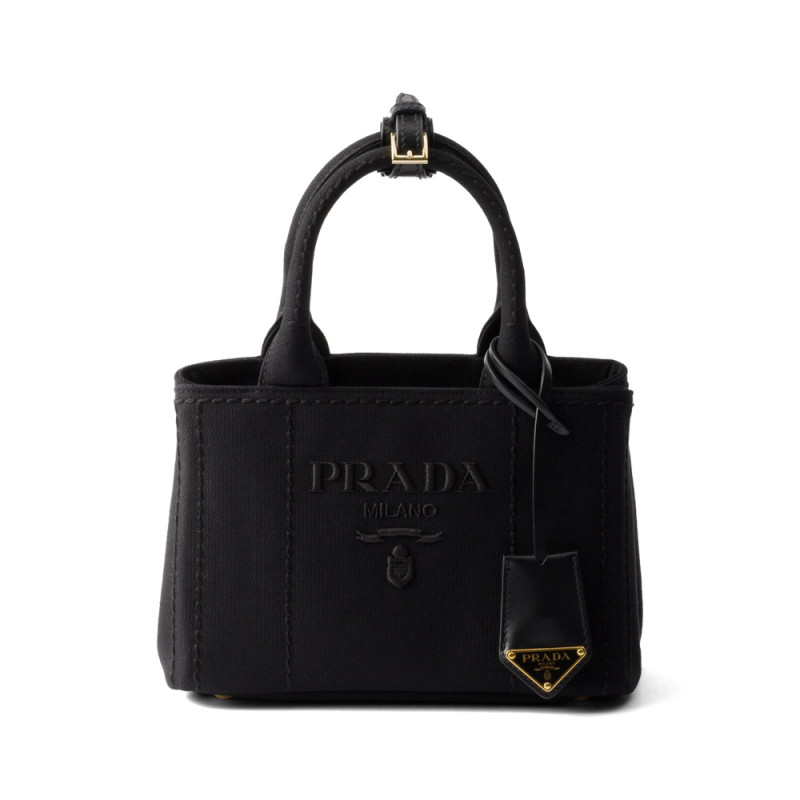 Prada Mini Canvas Tote Bag