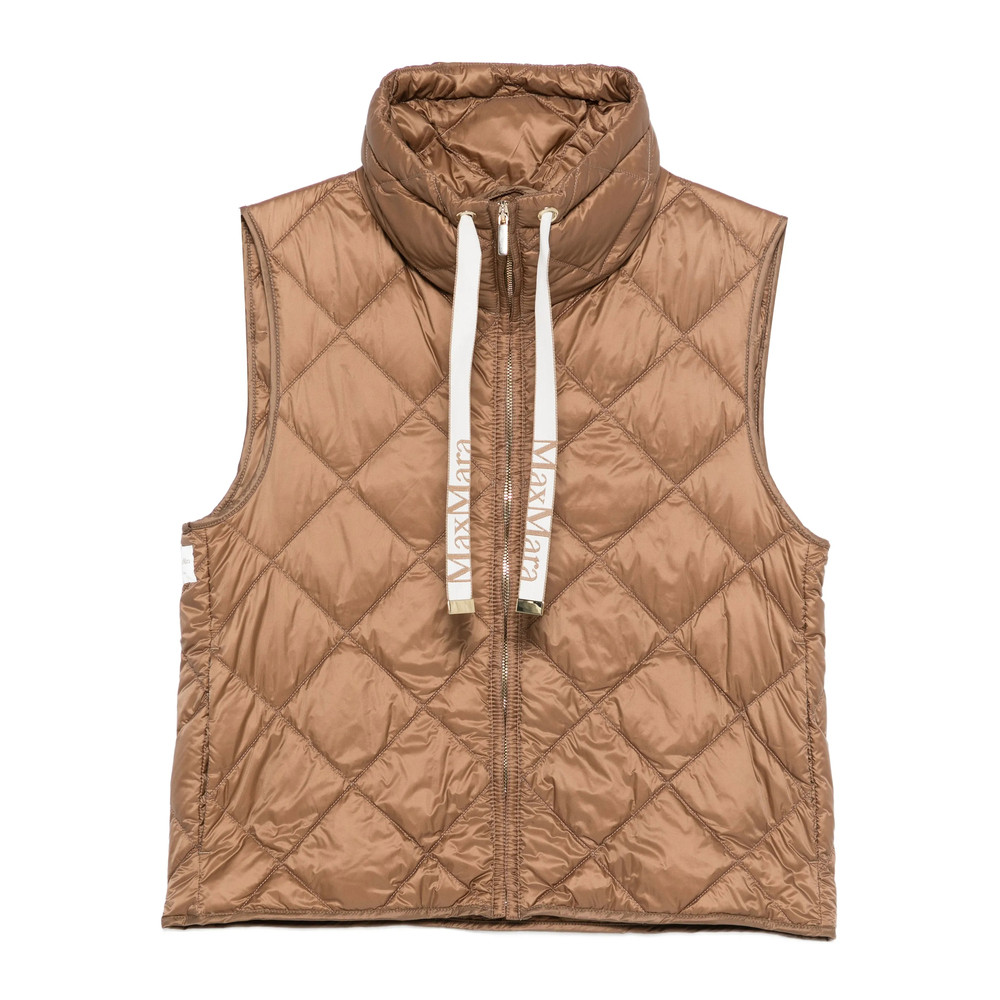 Max Mara The Cube Quilted Zip Waistcoat