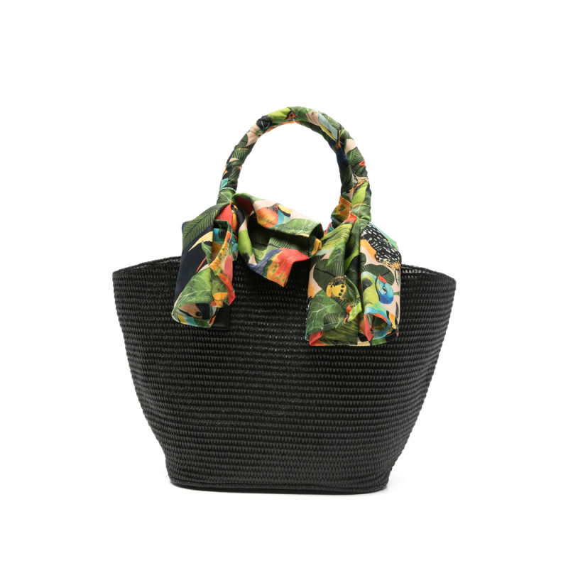 Farm Rio Printed Handle Tote Bag