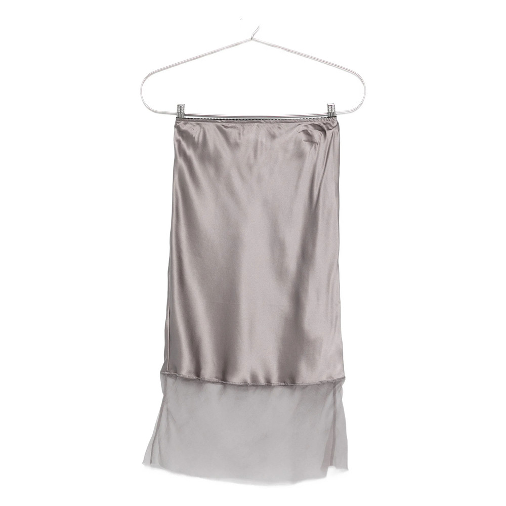 The Garment Catania Silk-panelled Slip Skirt