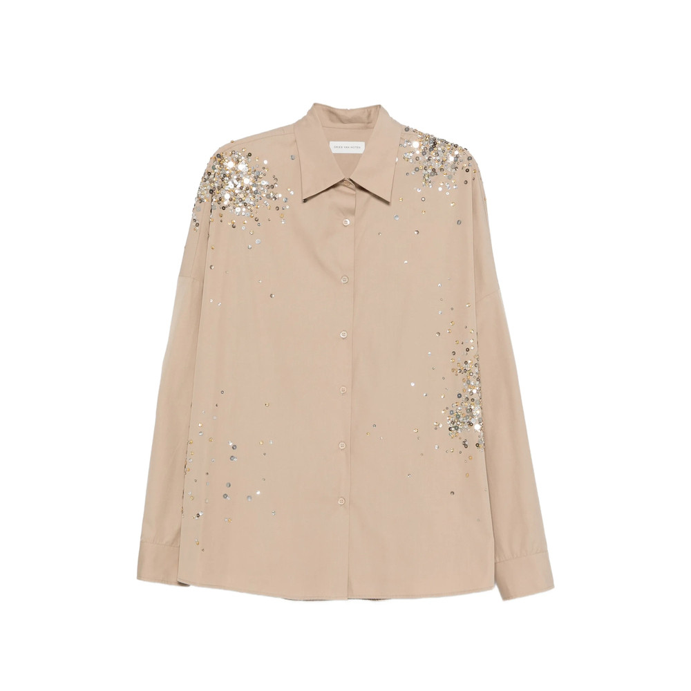 Dries Van Noten Sequin-embellished Shirt
