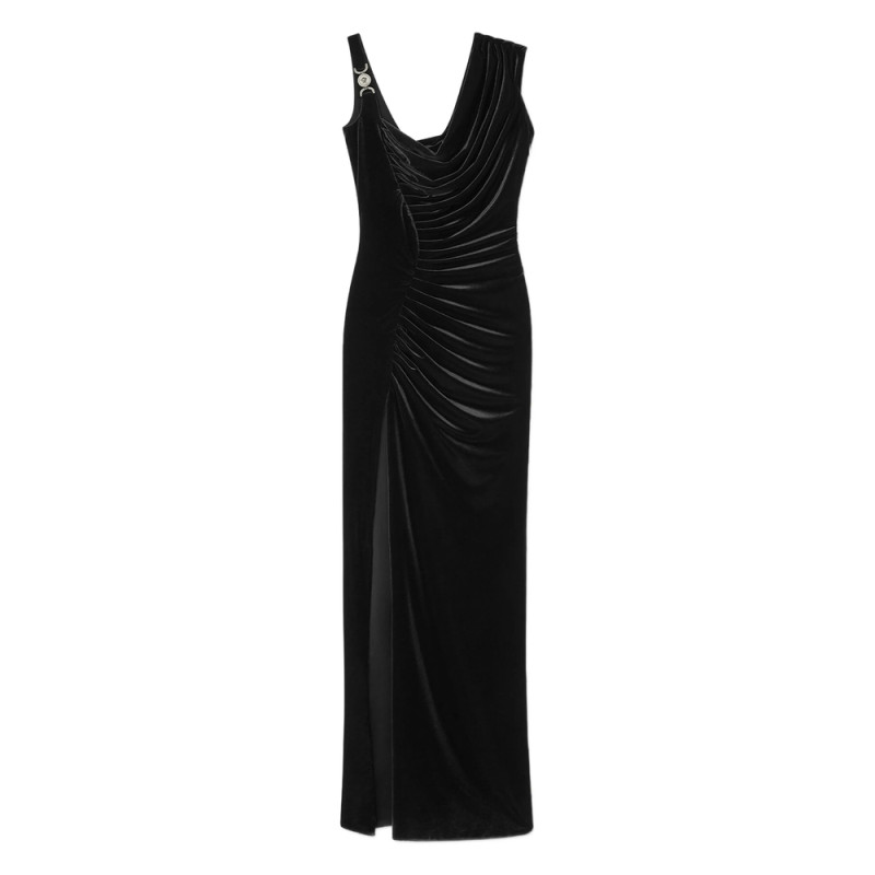 Versace La Medusa Velvet Gown