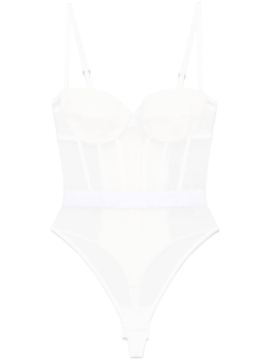 logo-waistband bodysuit
