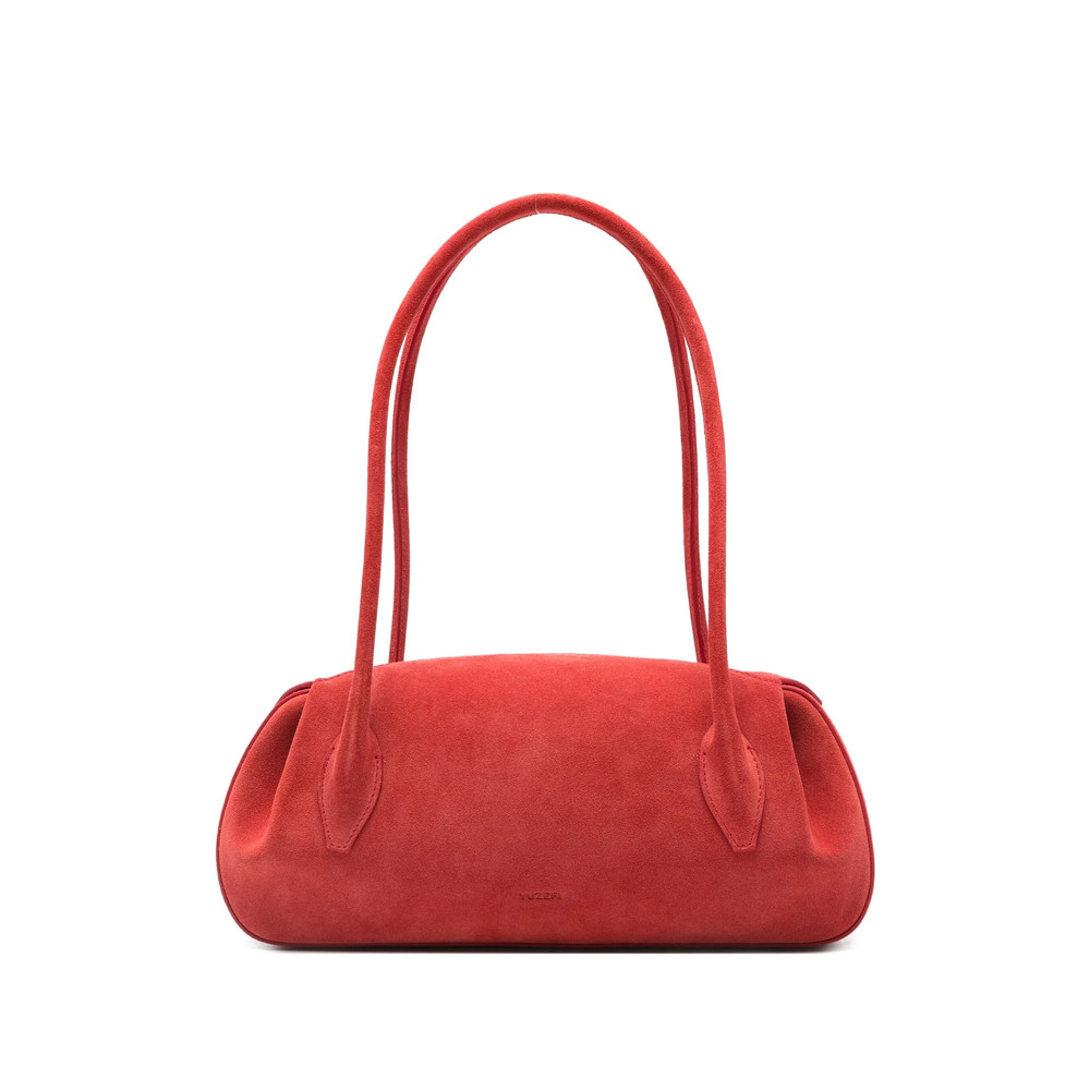 Yuzefi Oyster Suede Shoulder Bag