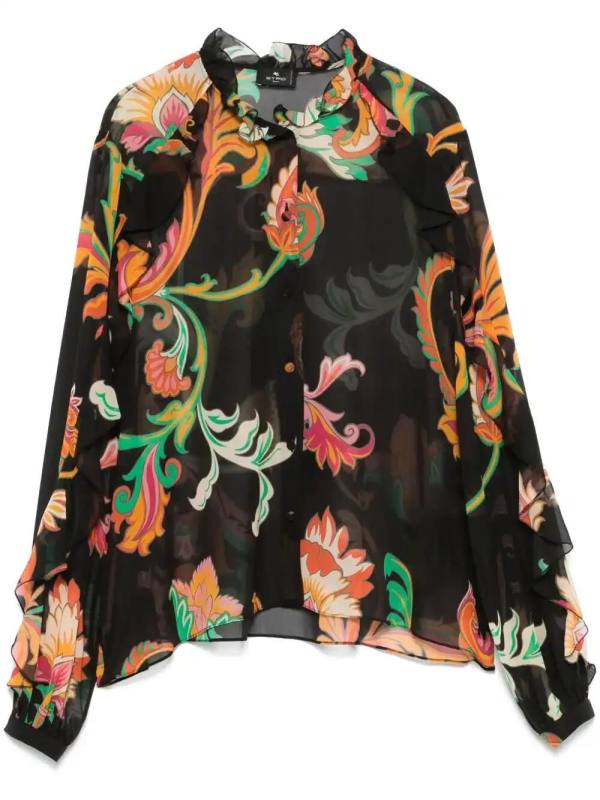 silk blouse