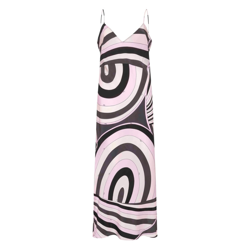Pucci Wave-print Slip Dress