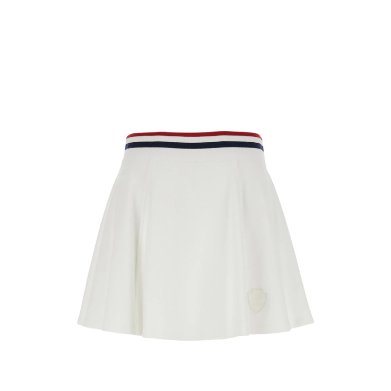 Brunello Cucinelli Striped-trim A-line Mini Skirt
