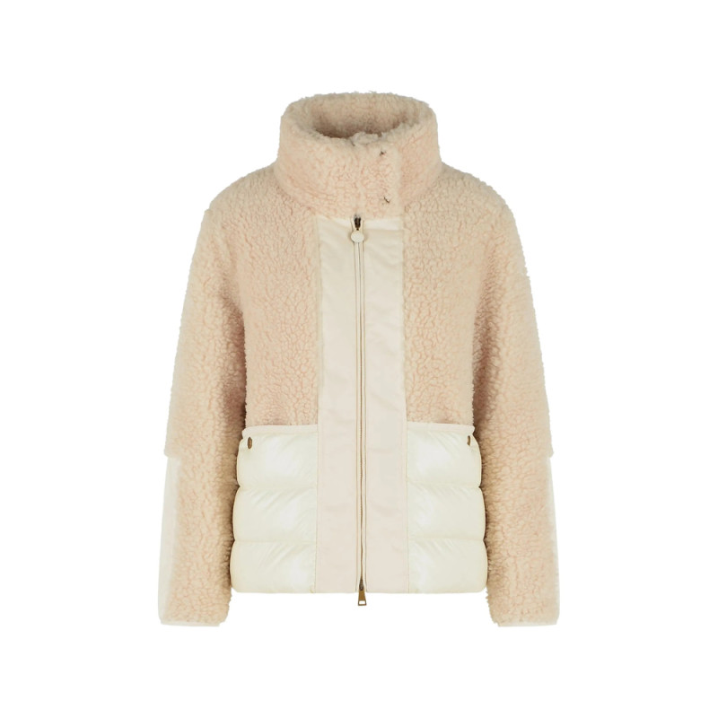 Moncler Glorieux Teddy Short Down Jacket