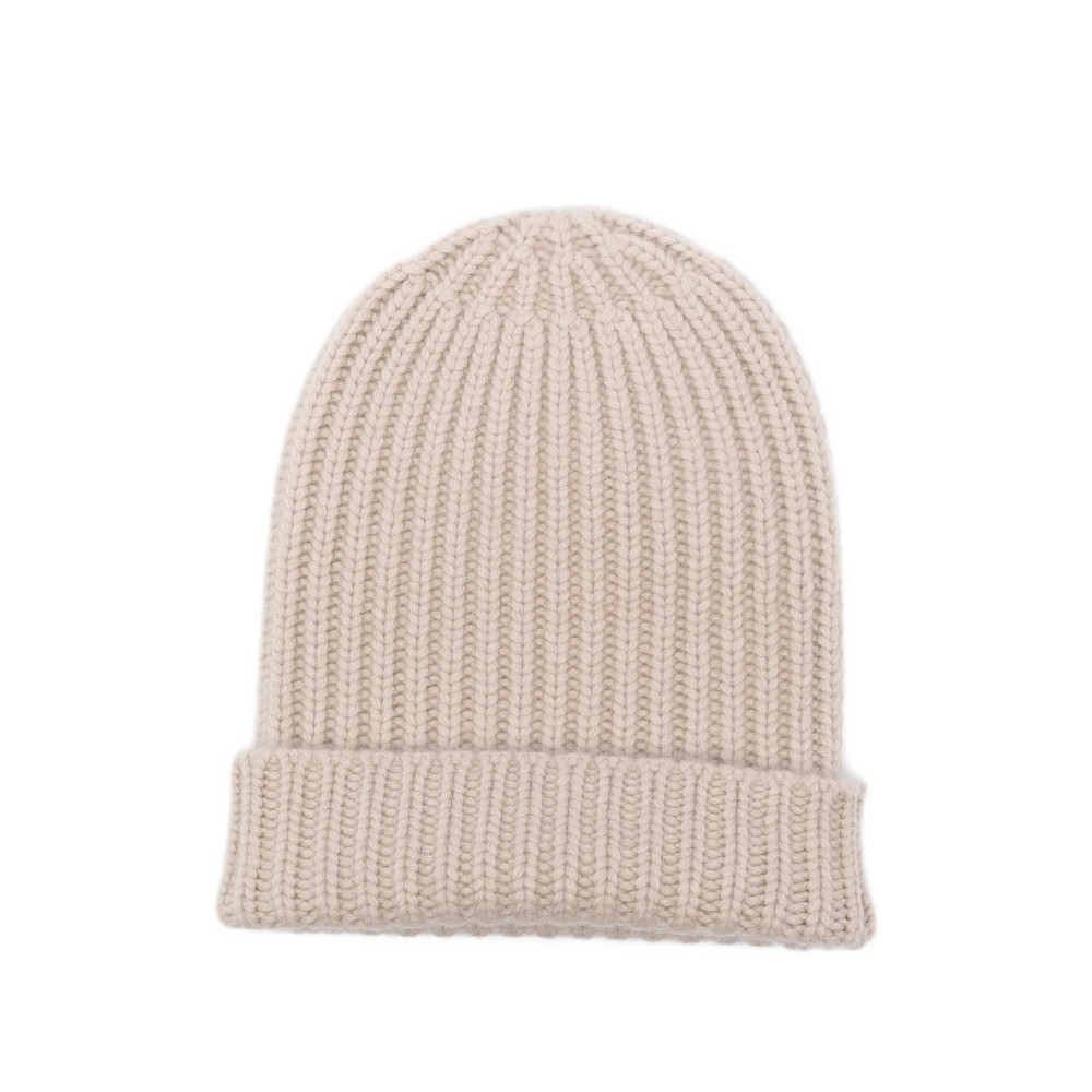 Hurray Ribbed Cashmere Beanie
