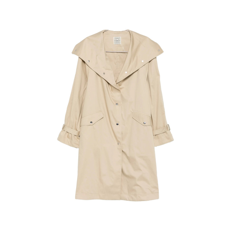 Toteme Snap-buttoned Oversized Trench Coat