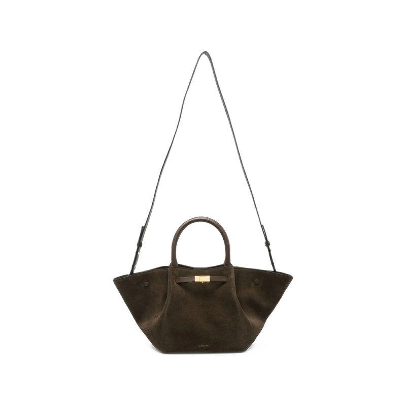 Demellier Midi New York Suede Tote Bag