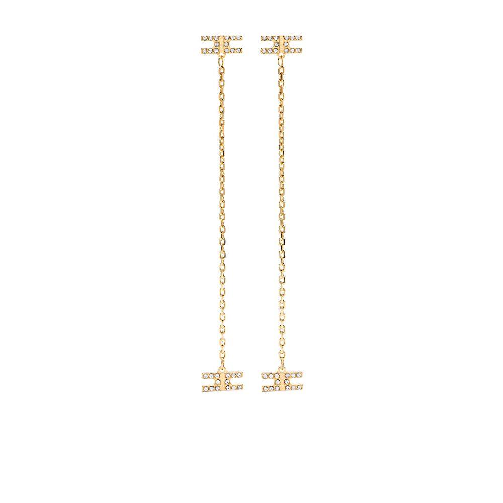 Elisabetta Franchi Crystal-embellished Earrings