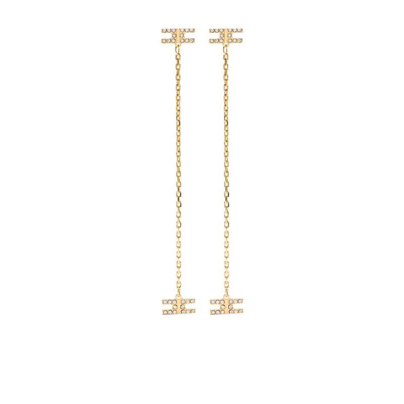 Elisabetta Franchi Crystal-embellished Earrings