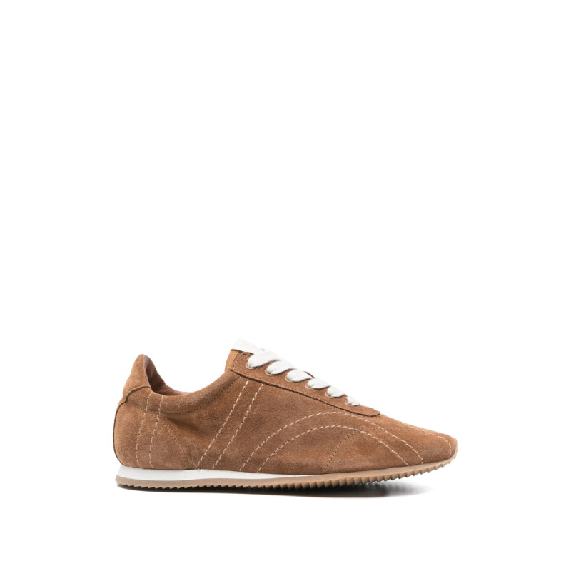 Toteme Flex Suede Sneakers