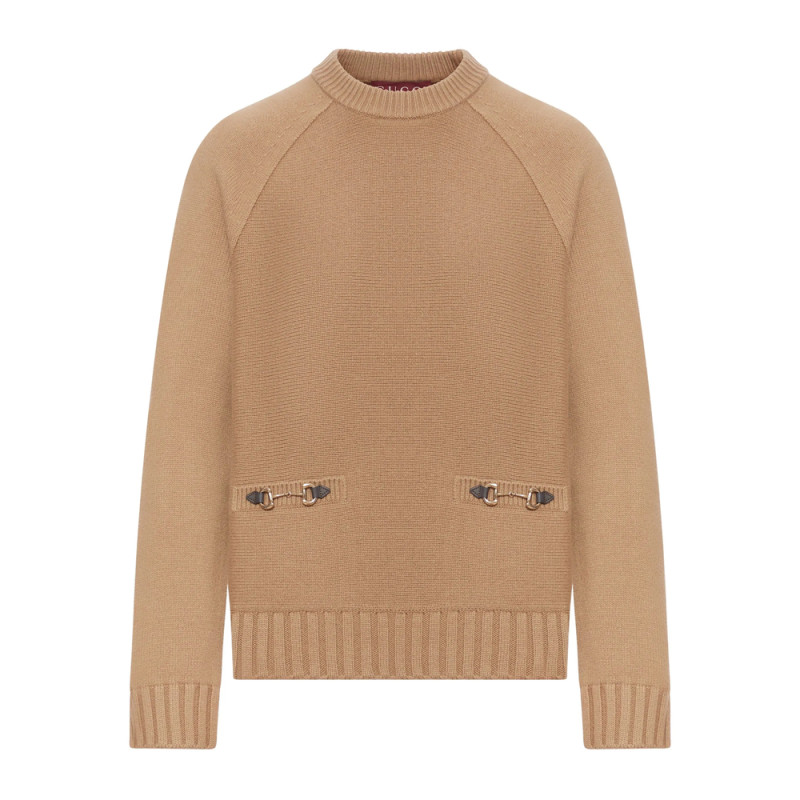 Gucci Cable-knit Long-sleeves Sweater