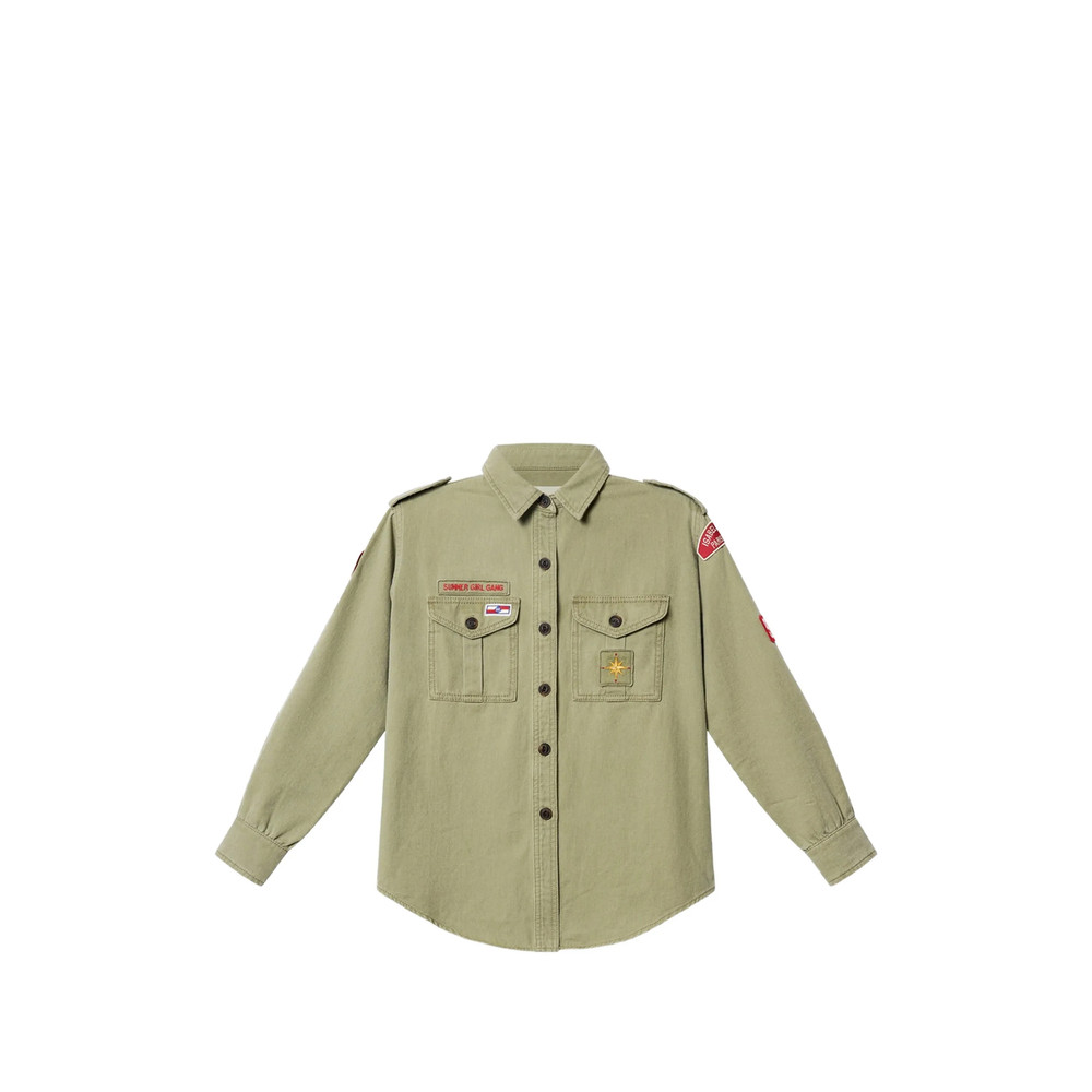 Isabel Marant Umberta Buttoned Patch-pocket Shirt