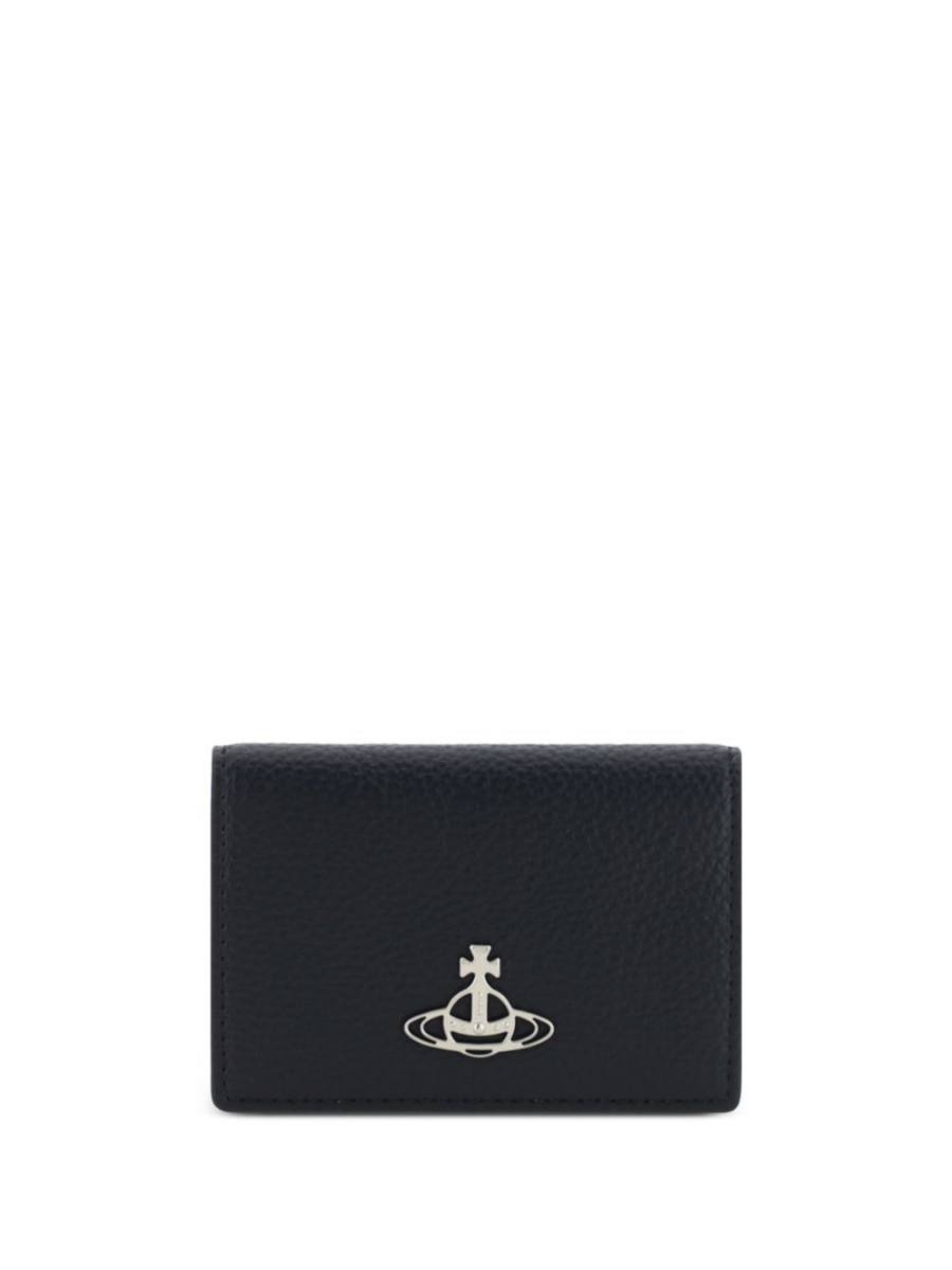 Orb-plaque card holder