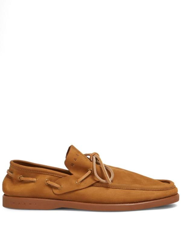 suede lace-up shoes