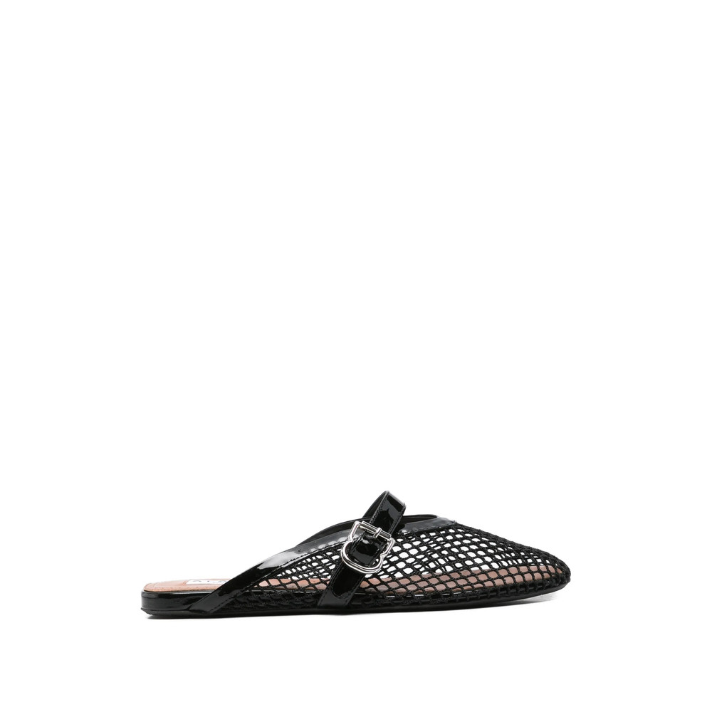 Alaïa Buckled Ballet Flats
