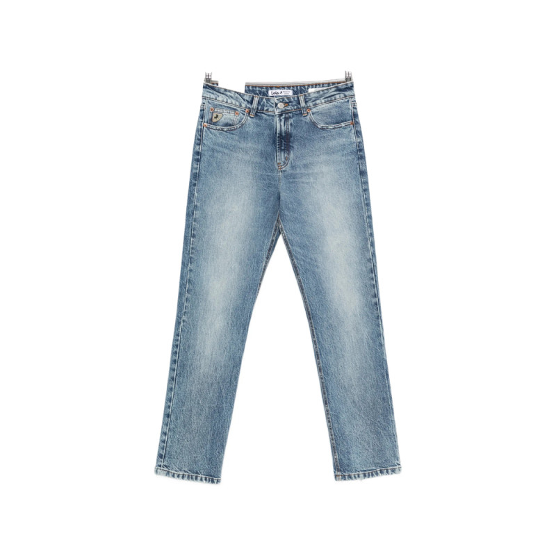 Lois Jeans Washed Straight-leg Denim Jeans