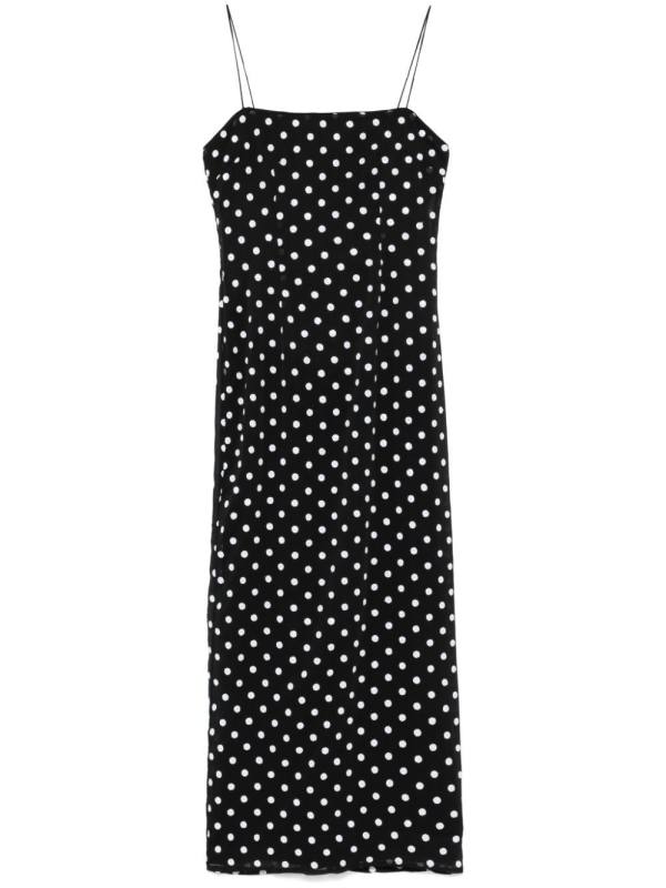 sequined midi dress