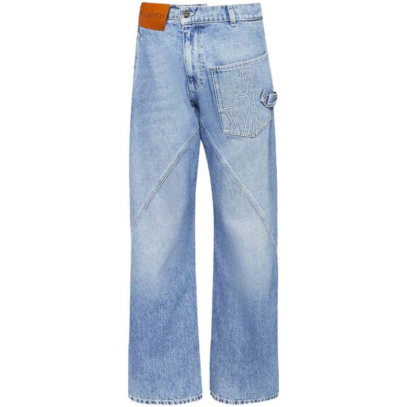 Jw Anderson Workwear Straight-leg Jeans