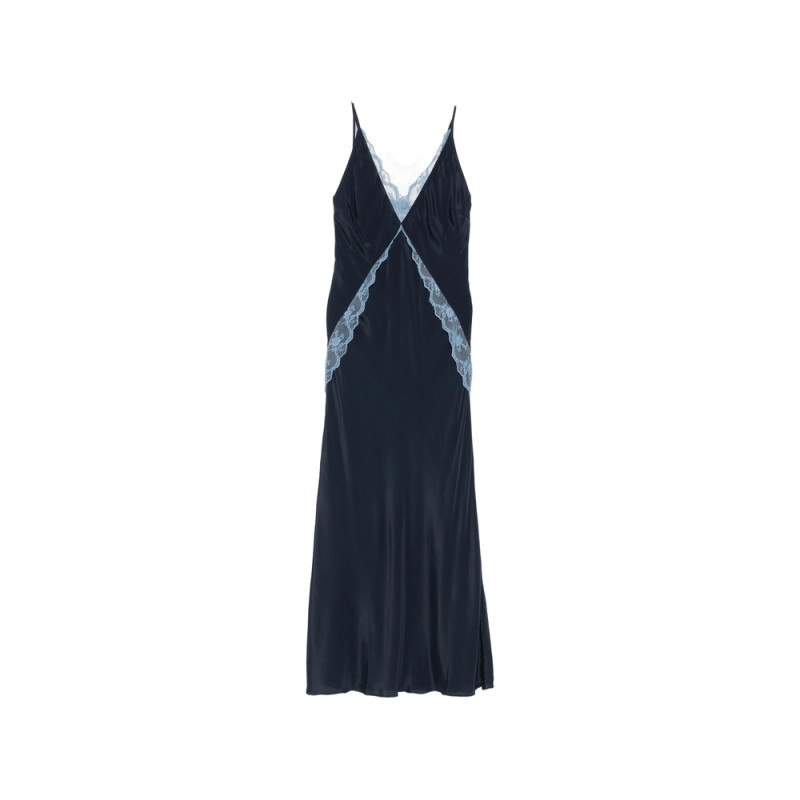 Sir. Elsie Lace-trim Slip Maxi Dress