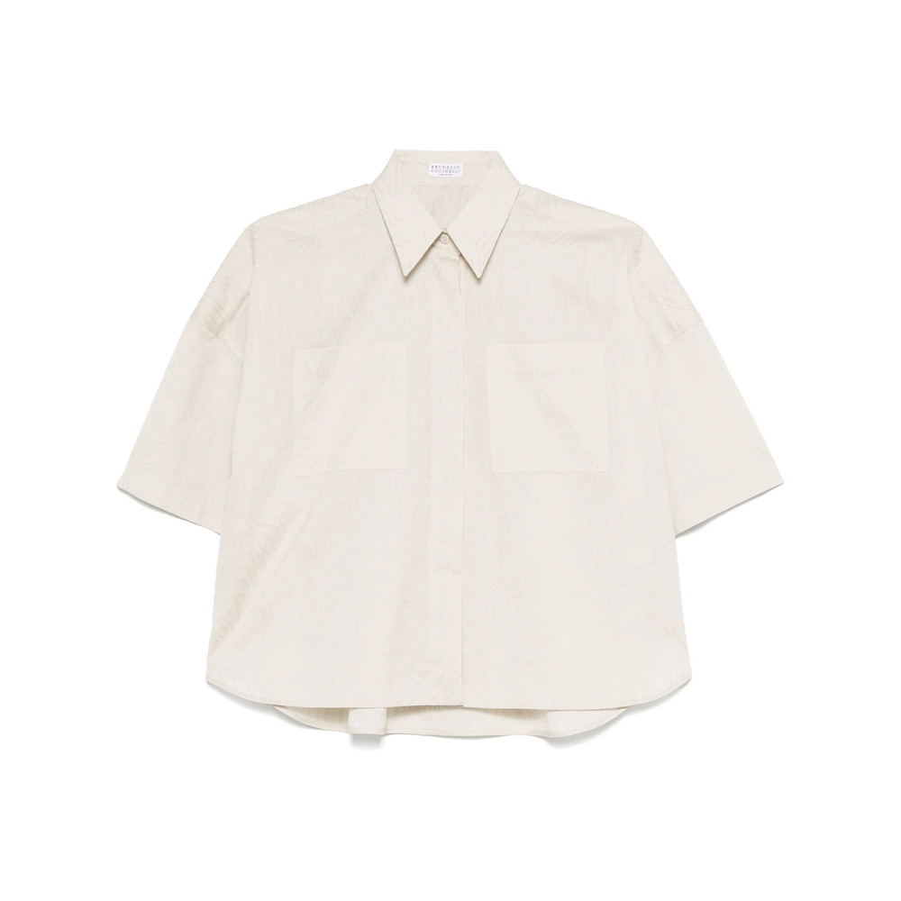 Brunello Cucinelli Graphic-motif Shirt