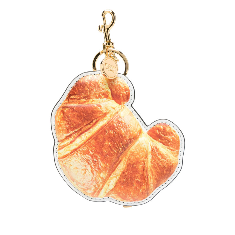 Moschino Croissant-motif Keyring