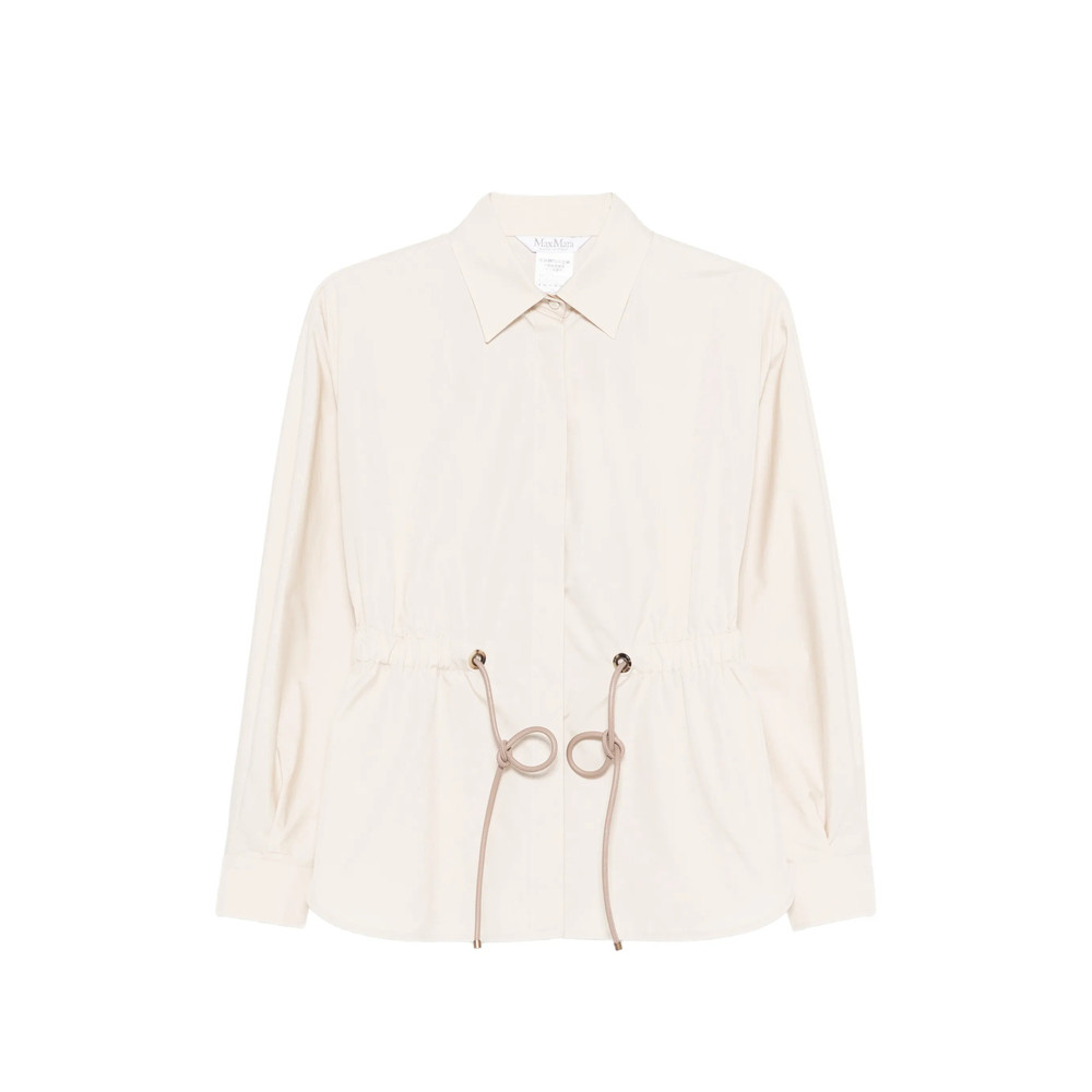 Max Mara Drawstring-waist Shirt