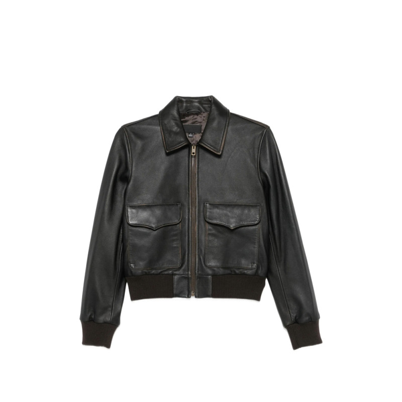 Nili Lotan Redley Zip-up Leather Jacket