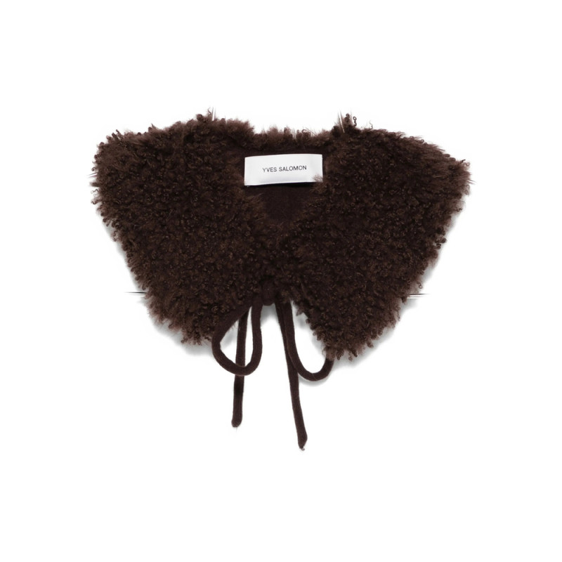 Yves Salomon Tie Detail Scarf